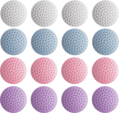 Store2508 MB819B Wall Protectors 16 PCS Self-Adhesive Door Handle Bumper Guard Stopper Wall Mounted Door Stopper(Multicolor)