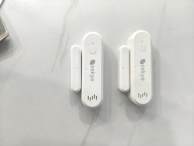 Sekyo Pack of 2 WiFi Smart Door Sensor Alarm for Home | Real-time Phone Alert Door & Window Door Window Alarm(with siren Magnetic Wireless Door Open Alarm Security System)