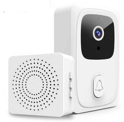 Qiwa Wireless WiFi Video Doorbell Camera Door Door Window Alarm(2)