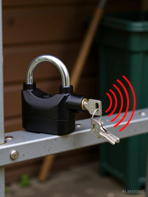 Takatak Anti-Theft Alarm Security Padlock Door & Window Door Window Alarm(110)