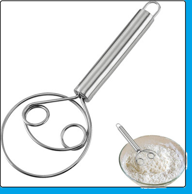BALAJI CORPORATION Stainless Steel Dough Hand Mixer Blender for Egg,Bread,Cake,Pastry,Pizza Dough42 Stainless Steel Detachable Dough Maker