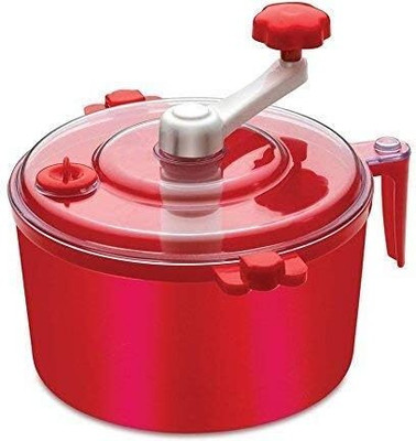 USTRADERS Atta Dough Kneader Maker Kitchen Set with Measuring Cups Manual Plastic Detachable Dough Maker(Multicolor)