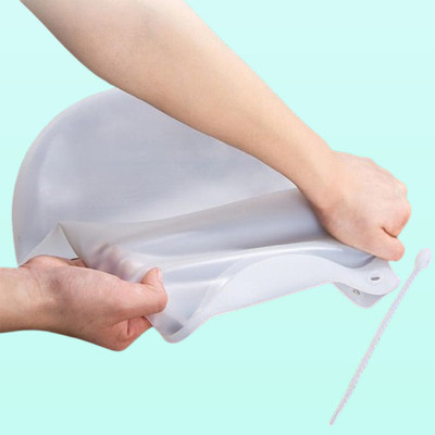 juggaris Silicone Bread Mixing Bag meant for Pastry Dough and Baking Silicone Detachable Dough Maker(White)
