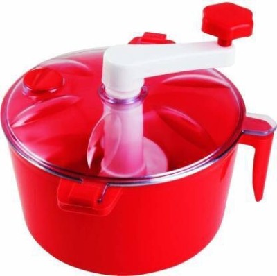 Fastyle Atta Maker for Home 2 in 1 Ata Non-Electric Dough Machine Kitchen Shoppers ATA_Maker chakki clearline Measuring Cups Set Bread Mixer May Vary Hand Tool Plastic Portable Dough Atta Plastic Automatic Dough Maker(Red)