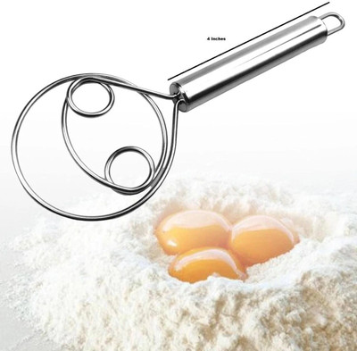 Aaramwell Dough Maker & Whisk- Stainless Steel Food Processor for Roti, Atta, Bread, Cakes Stainless Steel Continuous Dough Maker(Silver)