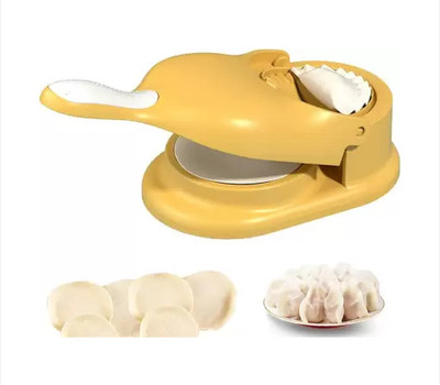 Mohit Plastic Cold Manual Dough Press(2 in 1 Dumpling Maker Ghughra Momos Maker Machine Manual Dough Press)