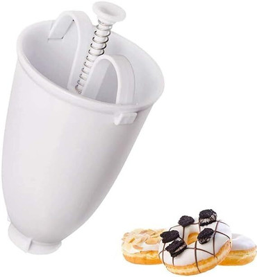 BURHANI ENTERPRISE Cold Donut Doughnut Maker Batter Dispenser Manual Dough Press(B.S786)