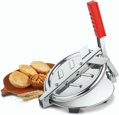 Ekta Product Cold EKTA® Stainless Steel Puri Maker Press Machine -papad-khakhra-Manual(pack of 1) Manual Dough Press(EKTA® Stainless Steel Puri Maker Press Machine -papad-khakhra-Manual(pack of 1))