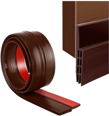 HavenFlix Weather Stripping Door Seal Strip Handheld Weather Stripping Door Seal Strip 1 Meter (Manual)(Set of 1, Brown)