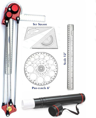 Uttam MINI DRAFTER With DRAWING SHEET CONTAINER SET SQUARE ETC Drafting Kit(Pack of 1)