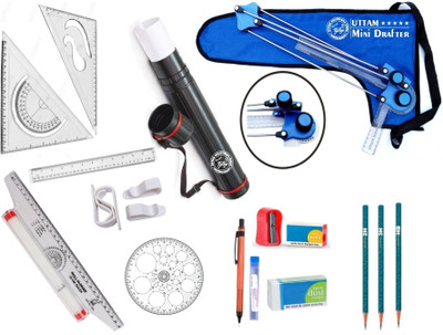 FlipK Engineering UTTAM-R Drafting Kit(Pack of 15)