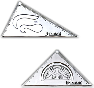 DUSHALA Set squares for Engineering drawing / Professional Drafting Kit(Pack of 2)