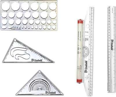 DUSHALA Engineering drawing premium kit 10 Drafting Kit(Pack of 4)