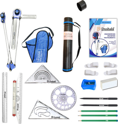 DUSHALA Engineering drawing tools full Drafting Kit(Pack of 13)