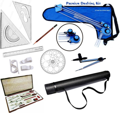 Uttam Premium Combo Drafting Kit(Pack of 10)