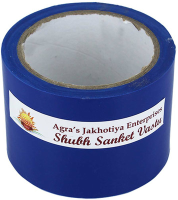 Shubh Sanket Vastu Blue Vastu Tape for Vastu Dosh/Vastu Correction for Bathroom and Entrance Drafting Tape(3 inch x 25 m)
