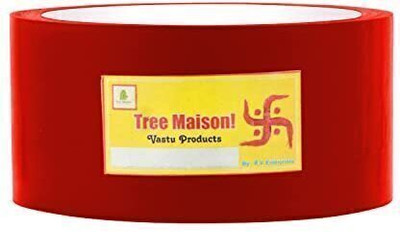 vastu-vigyan Vastu Tape For Vastu Dosh Remedy For Bathroom and Entrance (Color-Red ,Pack-01) Drafting Tape(2 inch x 25 m)