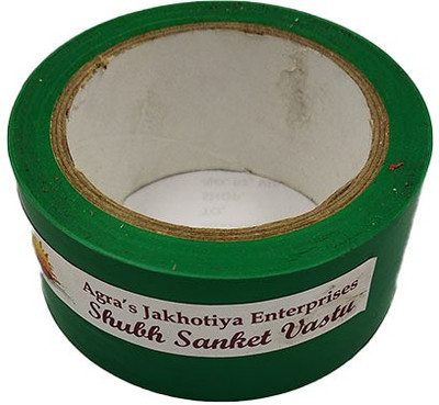 Shubh Sanket Vastu Green Vastu Tape for Vastu Dosh Correction for Bathroom & Entrance Drafting Tape(2 inch x 25 m)