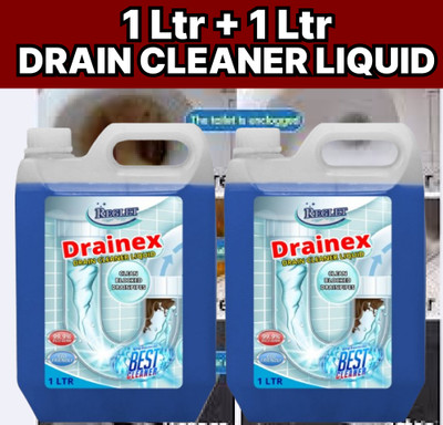REGLET EASY-FORMULA USES FAST CLEANING AND REMOVES ALL THE DIRT Liquid Drain Opener(2 L, Pack of 2)
