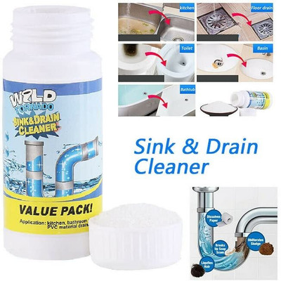 ASTOUND Pipe Dredging Agent for Clogged Drains Powder Drain Opener(110 g, Pack of 2)
