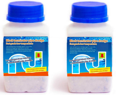 ASTOUND Automatic Toilet Blockage Cleaner Powder Drain Opener(110 g, Pack of 2)