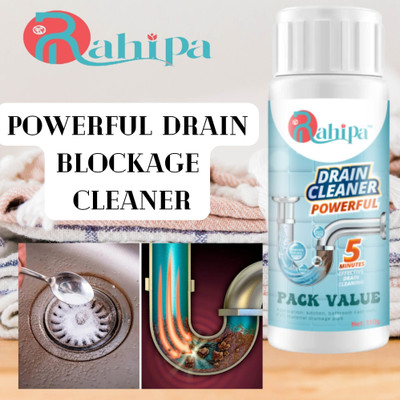 RAHIPA Drain Blockage Sink & Pipes Cleaner Powder & Clog Block Remover from - Powder Drain Opener(110 g)