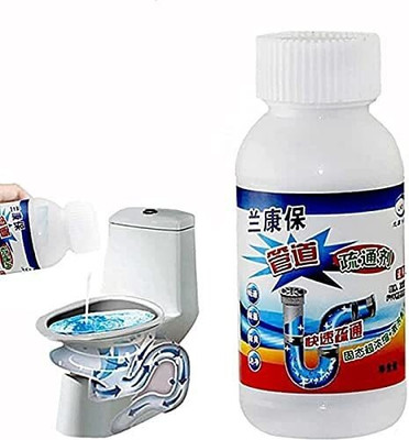 Ferimus Pipe Dredging Agent Pipe Block Remover Instant Action || Drain Cleaner Powder Powder Drain Opener(100 g)