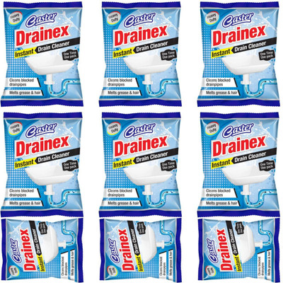 cezliar drainex instant Powder Drain Opener (pack of 9) Powder Drain Opener Powder Drain Opener(450 g, Pack of 9)