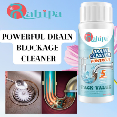 RAHIPA Drain Blockage Sink & Pipes Cleaner Powder & Clog Block Remover from ** Powder Drain Opener(110 g)
