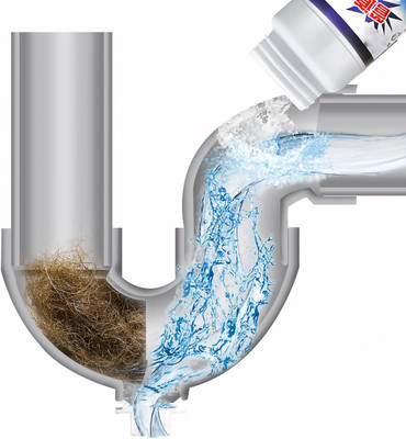 ASTOUND Strong Pipe Dredging Agent Kitchen Sewer Powder Drain Opener(110 g)