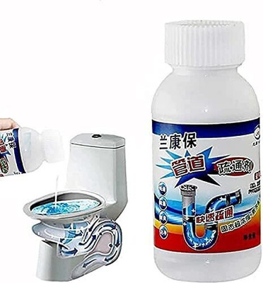 r sell Powerful Drain Blockage Cleaner Sink and Pipe Block Remover Instant Action Liquid Drain Opener(100 g)