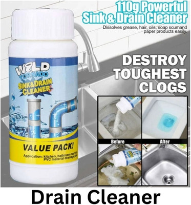 Pinaki india Drain Opener Powder 04 Powder Drain Opener(110 ml)