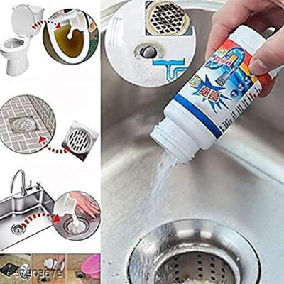 Hoaxer Toilet Pipeline Quick Cleaning Tool Powder Drain Opener(110 g)