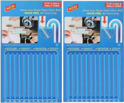 ASTOUND Drain Cleaners Stick and Drainage Block Remover Crystal Drain Opener(50 g, Pack of 2)