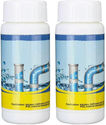 Hoaxer Drain Cleaner & Clog Remover Powder Drain Opener(110 g, Pack of 2)