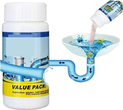 Hoaxer Sink and Drain Pipe Dredging Powder Powder Drain Opener(110 g)