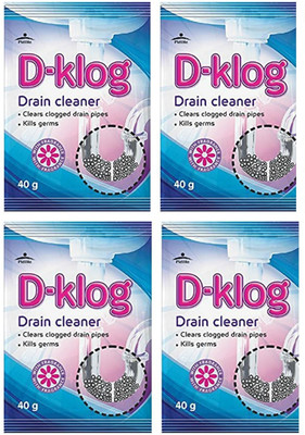 Pidilite d Powder Drain Opener(160 g, Pack of 4)