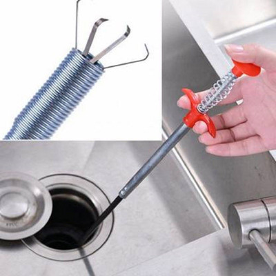 WebDealz Long Flexible  Trap Cleaning Grabber Tool l Blockage Removal Stick X1.3860 Hair Extension