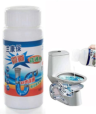 SUPRATI Powerful Drain Blockage Cleaner Sink Powder/Drain Cleaner & Clog Powder Drain Opener(110 ml)