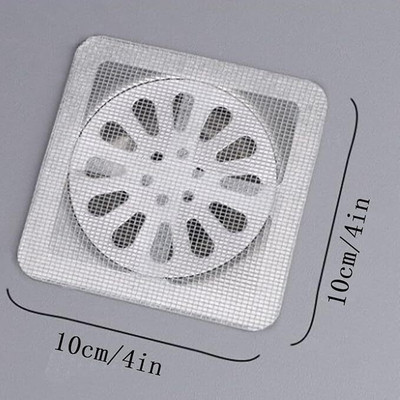 MAQOiW 20Pcs Anti-Cockroach Floor Drain Sticker, Drain Cover for Bathroom Kitchen Sink, Crystal Drain Opener(0.05 kg)