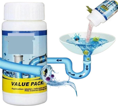 Euclid Powerful Pipe Dredging Agent, Magic Powder Powder Drain Opener(110 g)