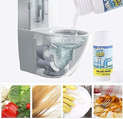 ASTOUND Fast Foaming Pipe Cleaner Powder Dredge Agent Powder Drain Opener(110 g)