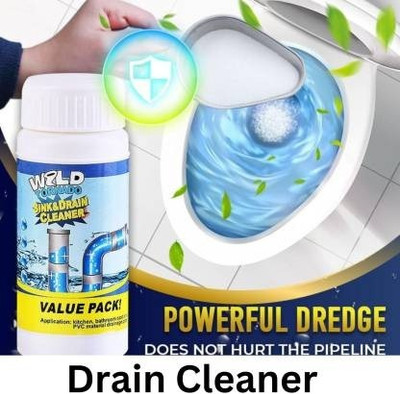 SEVENSPACE Drain Blockage Cleaner Sink and Pipe Block Remover Instant Action Powder Drain Opener(100 g)