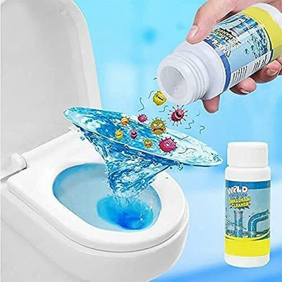 BCC TRADERS Drain Cleaner Instant Drainage Block Remover Powder Drain Opener(100 g)