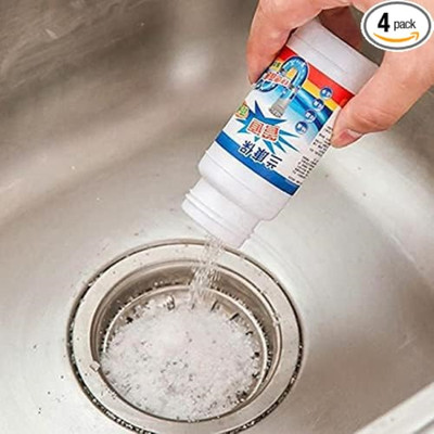 samir Powerful Sink & Drain Blockage Cleaner Powder Cleaning Tool Powder Drain Opener(100 g)