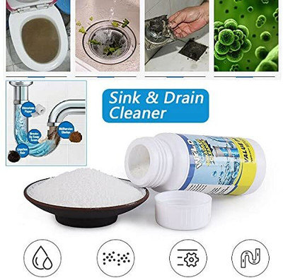 ASTOUND Unblock Clogged Drains with Ease Powder Drain Opener(110 g, Pack of 2)