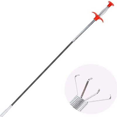 Da Novira (90 cm) Drain Cleaning Wire Spring Stick,Basin Pipe Cleaner Tool_05 Multi-purpose Plunger