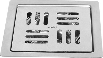 Mingle Floor Stainless Steel Pop-Up Strainer(15.24 cm Set of 1)