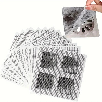 ABlue Clipper Bathroom Sink Plastic Pop-Up Strainer(4.5 cm Set of 10)