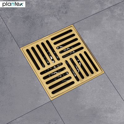 Plantex Floor Brass Push Down Strainer(12.5 cm Set of 1)